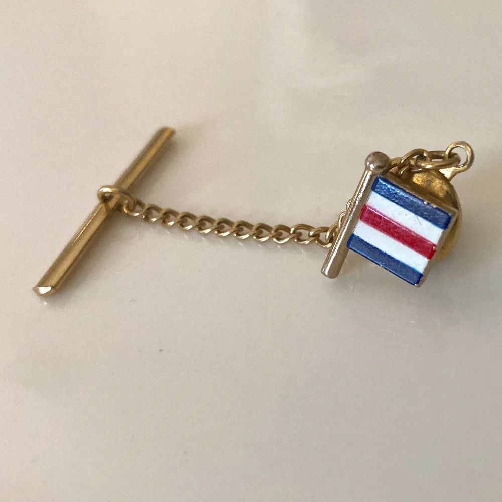 Vintage SWANK Nautical Signal Flag 